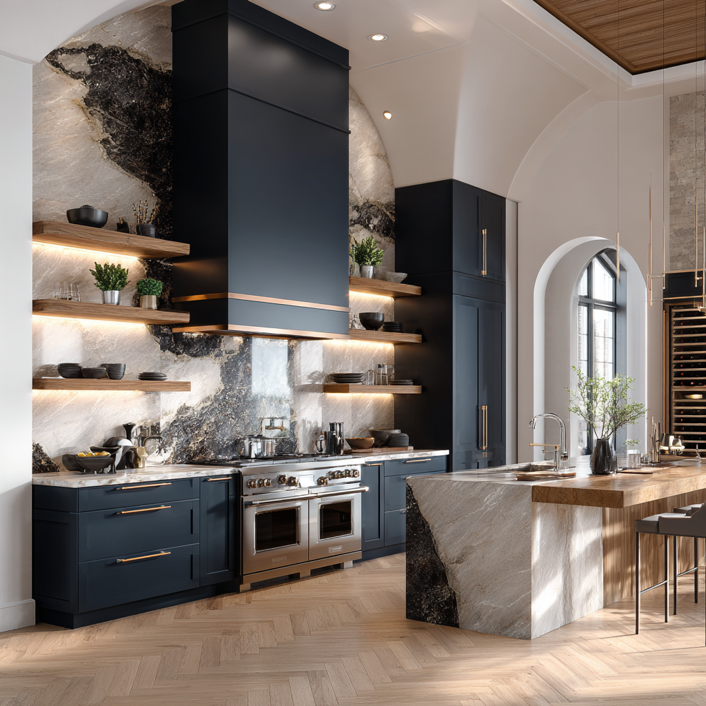 Gourmet kitchen and dining at Hope Serenity in Stockton, California