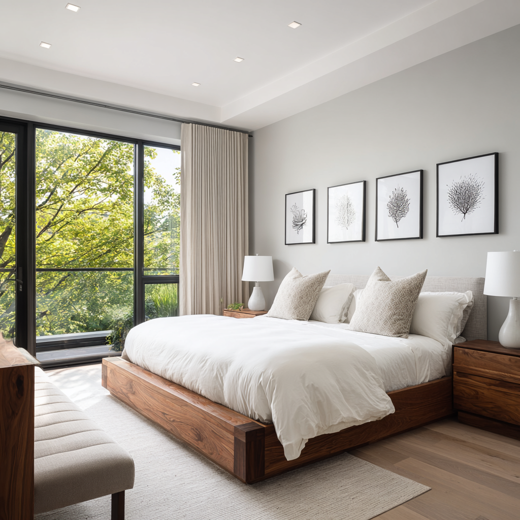 Private patient bedroom at Hope Serenity in Stockton, California