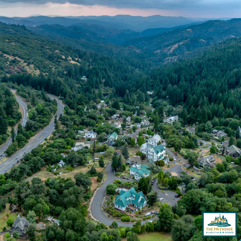 Aerial view of Hope Serenity treatment campus in Stockton, California